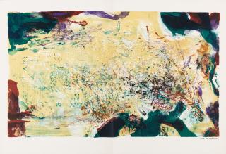 Zao Wou-Ki - À LA GLOIRE DE L\'IMAGE ET ART POÉTIQUE (Agerup 271- 285)