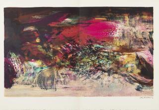 Zao Wou-Ki - À la Gloire de l\'Image et Art Poétique (Ågerup 271-285)