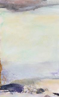 Zao Wou-Ki - Abstract Landscape 27.08.91