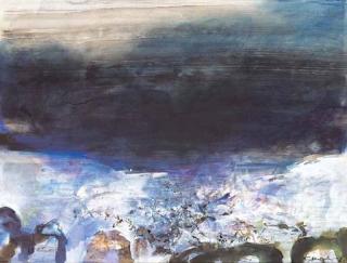 Zao Wou-Ki - Abstract Landscape