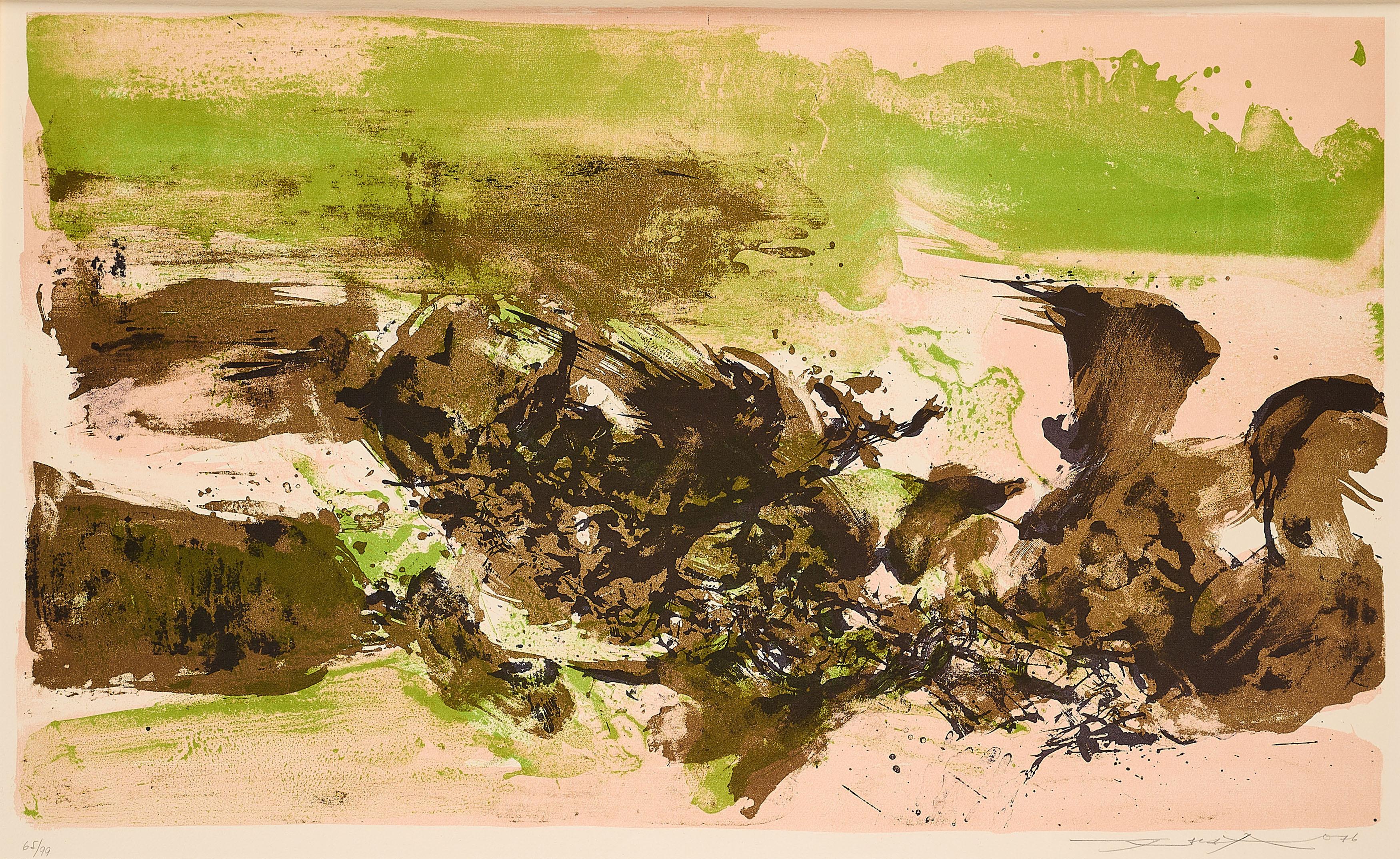 Zao Wou-Ki - Aus: A la Gloire de l\'Image et Art Poétique.