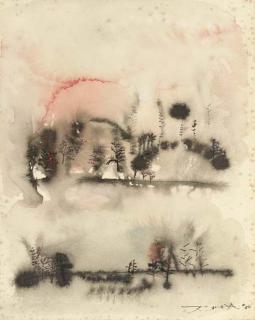 Zao Wou-Ki - Bare Trees