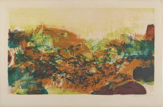 Zao Wou-Ki - Composition, A la gloire de l\'image et Art poétique