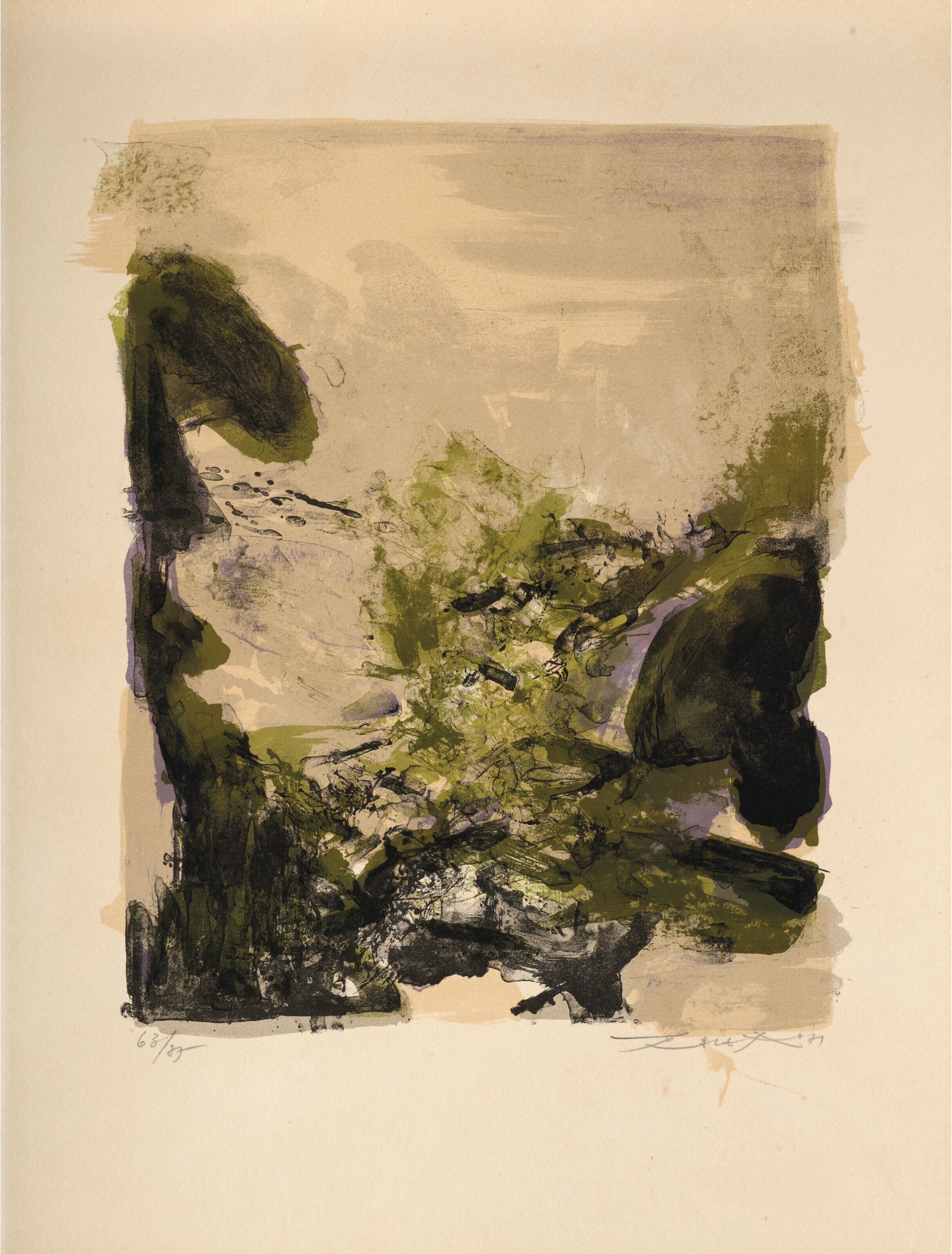 Zao Wou-Ki - Composition