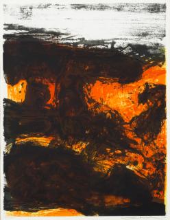 Zao Wou Ki - Elégie pour Jean-Marie, 1978