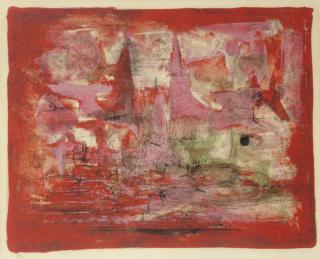 Zao Wou-Ki - Embrasement (Agerup 91)