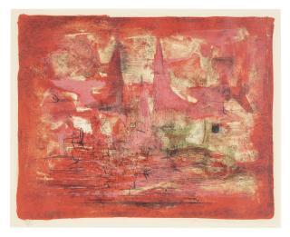 Zao Wou-Ki - Embrasement (Conflagration)