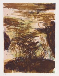 Zao Wou-Ki - Espoir Et Souffrance