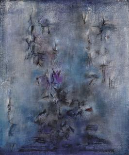 Zao Wou-Ki - Fleurs (Flowers)