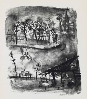 Zao Wou-Ki - Harry Roskolenko, Paris Poems, Editions Euros, Paris, 1950