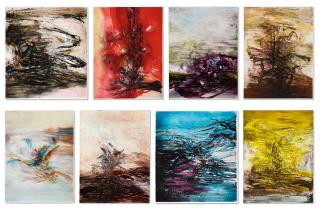 Zao Wou-Ki - Illuminations (Eight Works)