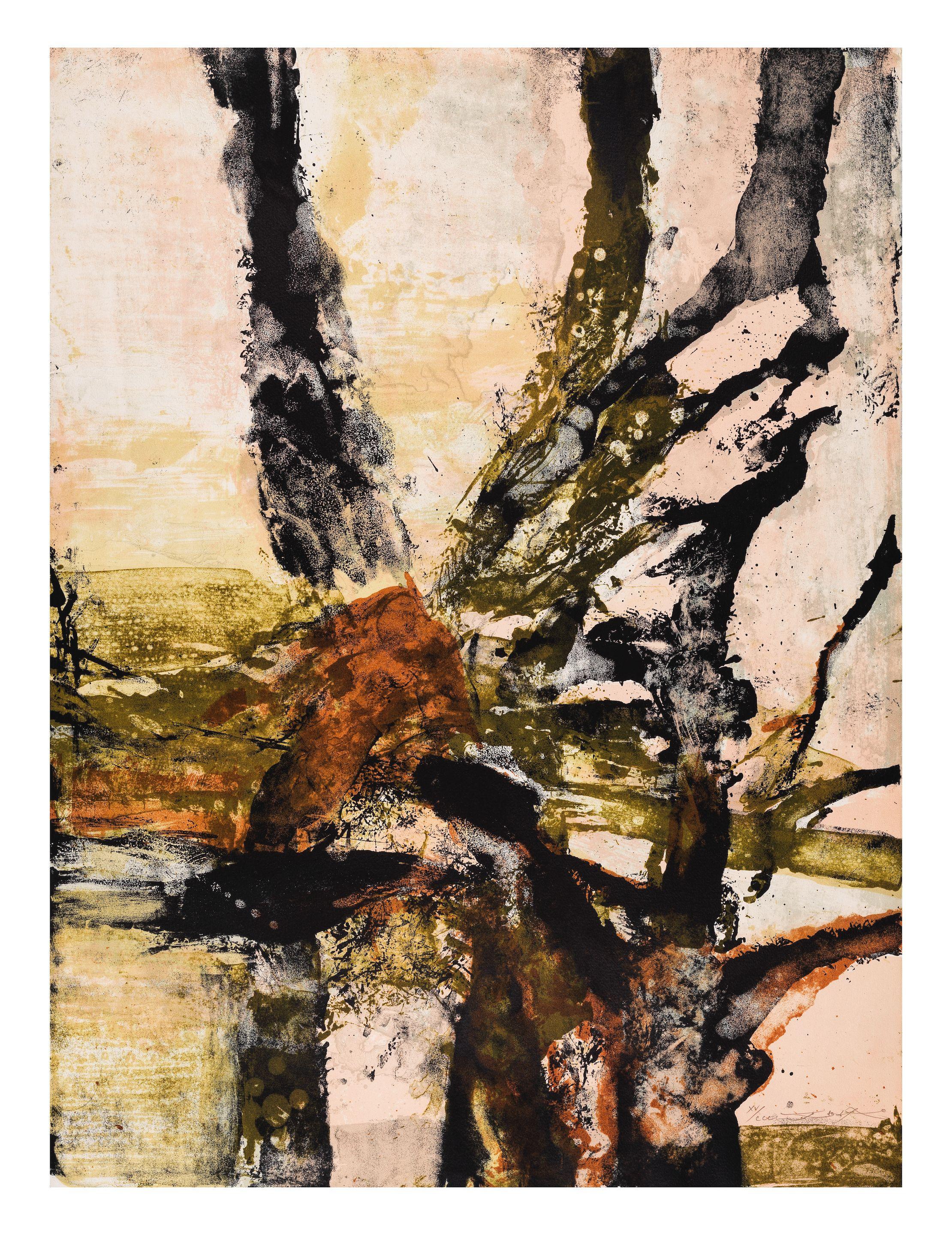 Zao Wou Ki - Jeux Olympiques, Seoul, 1988