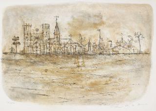 Zao Wou-Ki - La Cathédrale (The Cathedral)