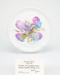 Zao Wou-Ki - L\'orchidée