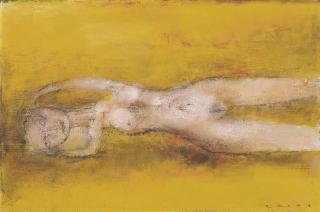 Zao Wou-Ki - Nu couché (Reclining Nude)