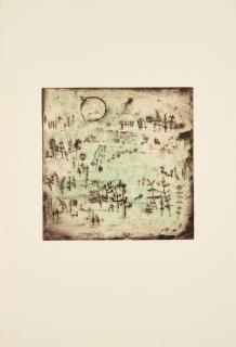 Zao Wou-Ki - Paysage au Soleil.