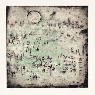 Zao Wou-Ki - Paysage au Soleil