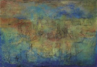 Zao Wou-Ki - Petite Ville Hollandaise (Dutch Town)