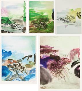 Zao Wou-Ki - Randonnées (Rambles)