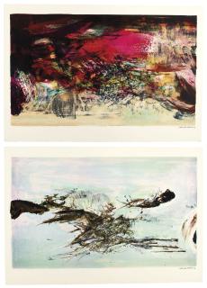 Zao Wou-Ki - Roger Caillois, À la gloire de l\'image et Art poétique, Ediciones Polígrafia, Barcelona