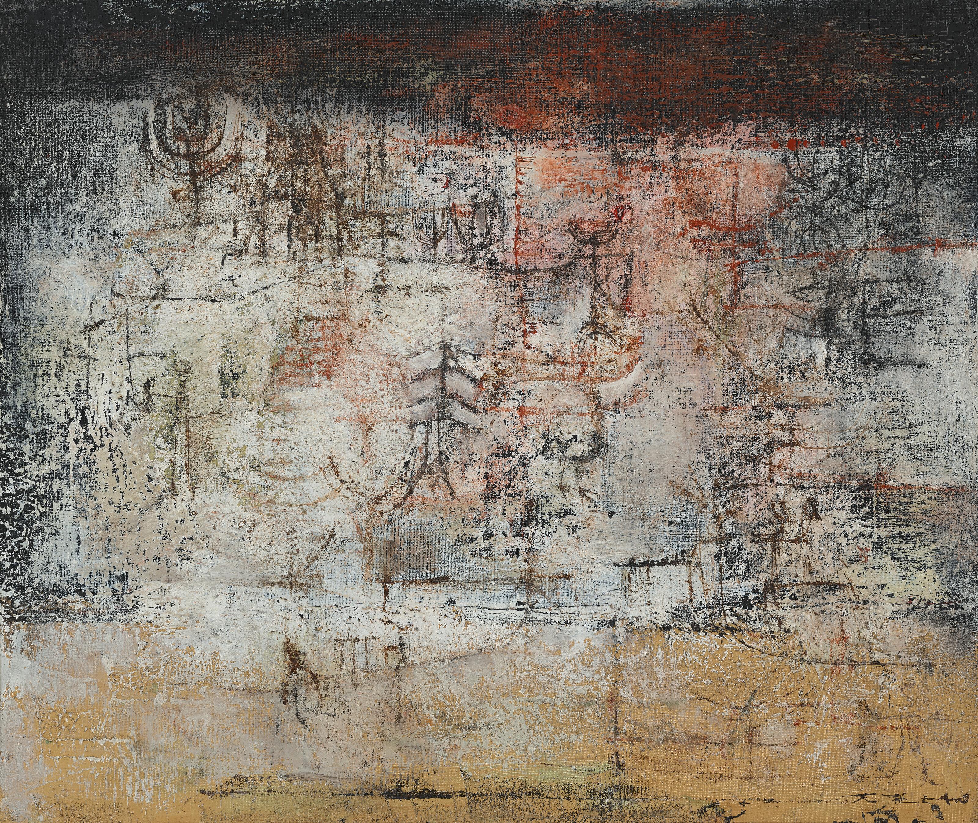 Zao Wou-Ki - Sans titre (City of Pearl)