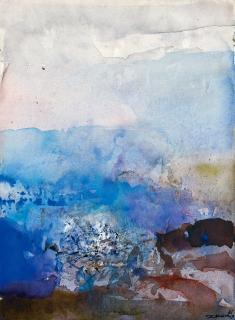 Zao Wou-Ki - Sans Titre(Painted in 1986)