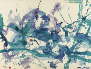 Zao Wou-Ki - Sans Titre