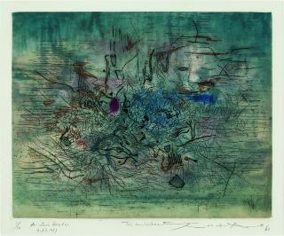 Zao Wou-Ki - Sans Titre