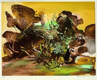 Zao Wou-Ki - Sans Titre