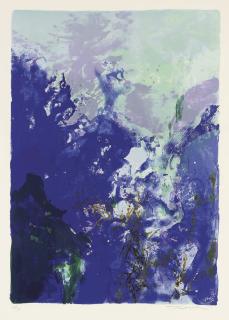 Zao Wou-Ki - Suite Olympique Centennal (Heede & Moestrup 358)