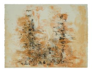 Zao Wou-Ki - Two Trees