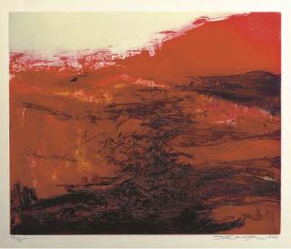 Zao Wou-Ki - Untitled (Agerup 192)