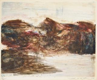 Zao Wou-Ki - Untitled (Agerup 193)