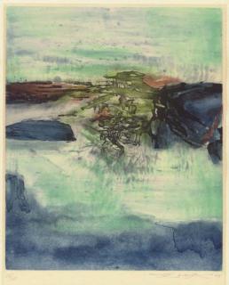 Zao Wou-Ki - Untitled, from 33 Contemporary Masters (A. 305)