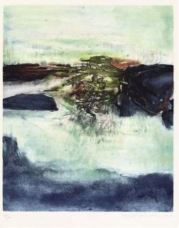 Zao Wou-Ki - Untitled, from 33 Contemporary Masters (A. 305)