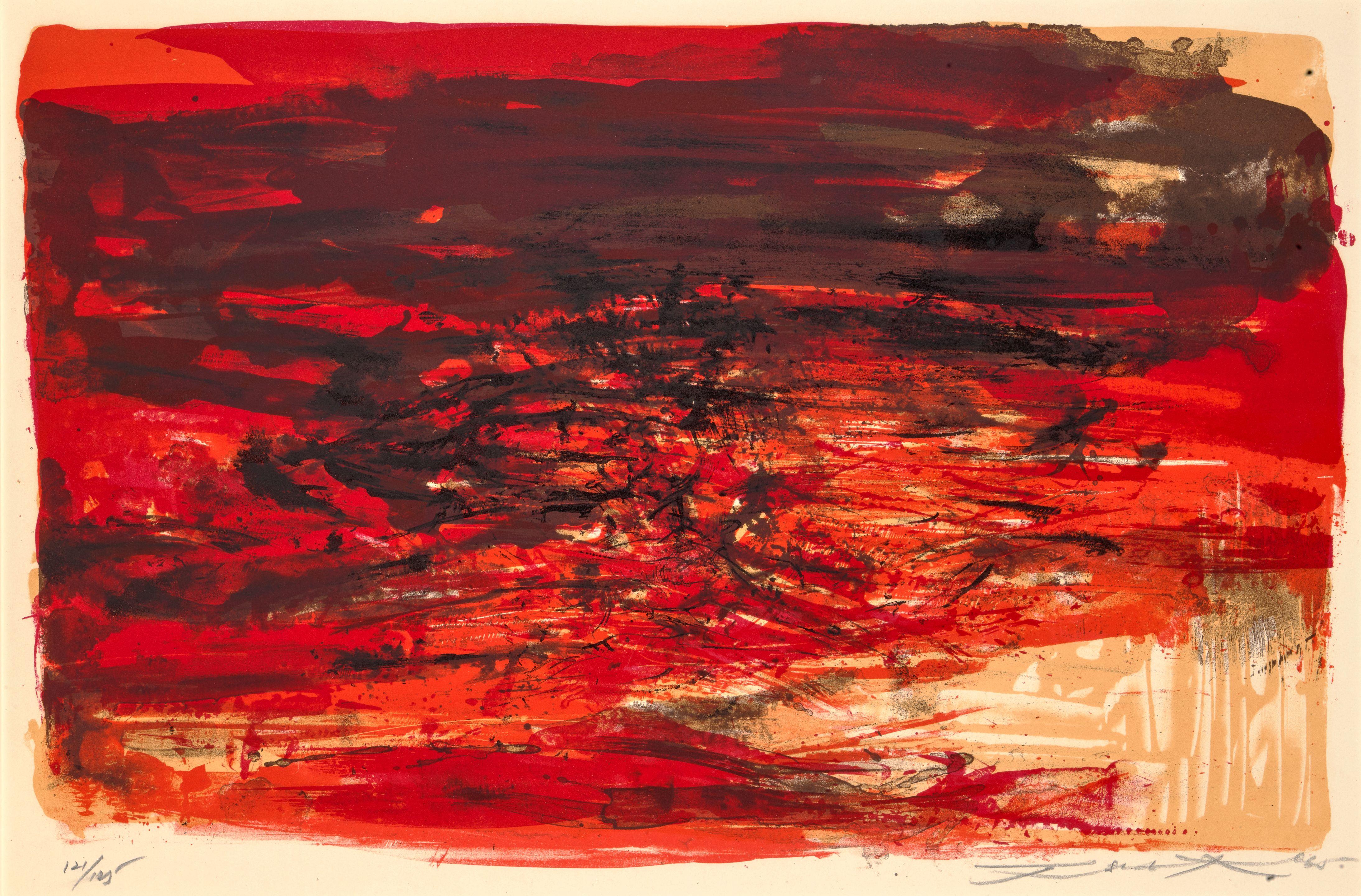 Zao Wou-Ki - Untitled