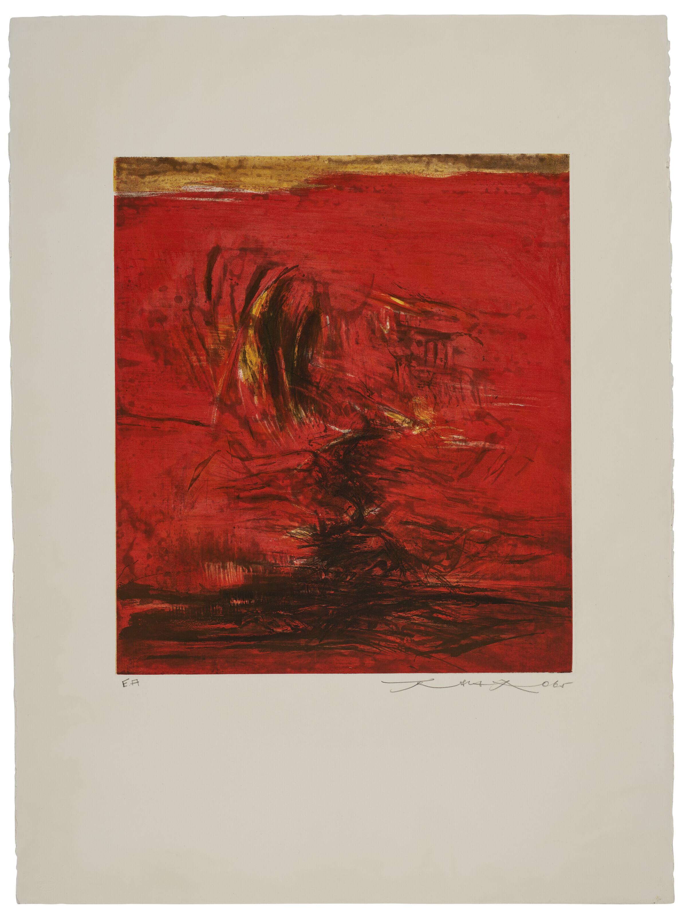 Zao Wou-Ki - Untitled