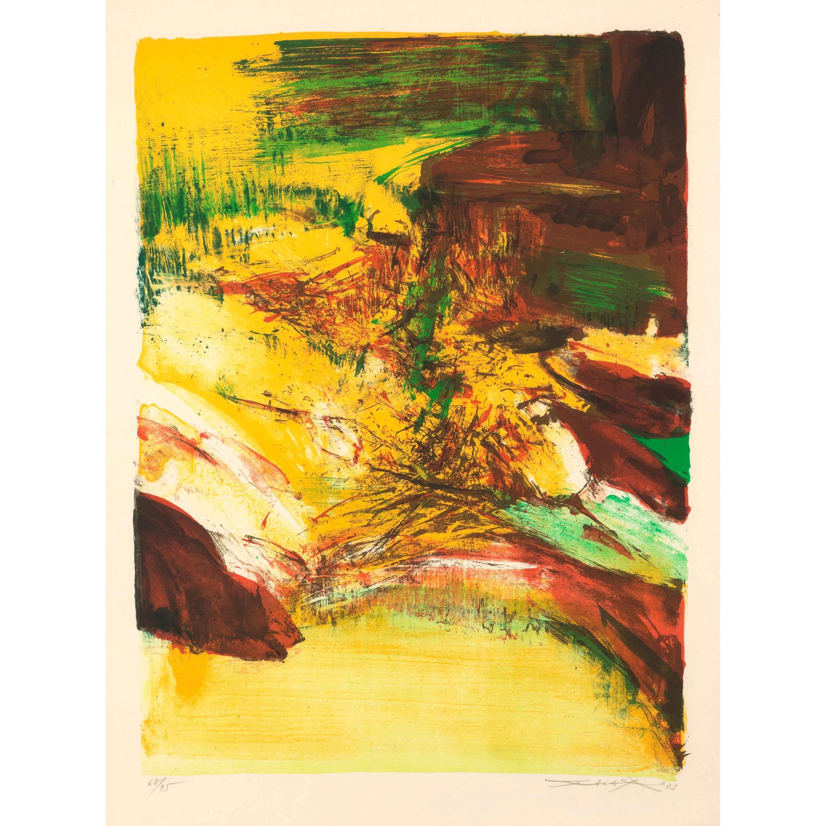 Zao Wou-Ki - Untitled