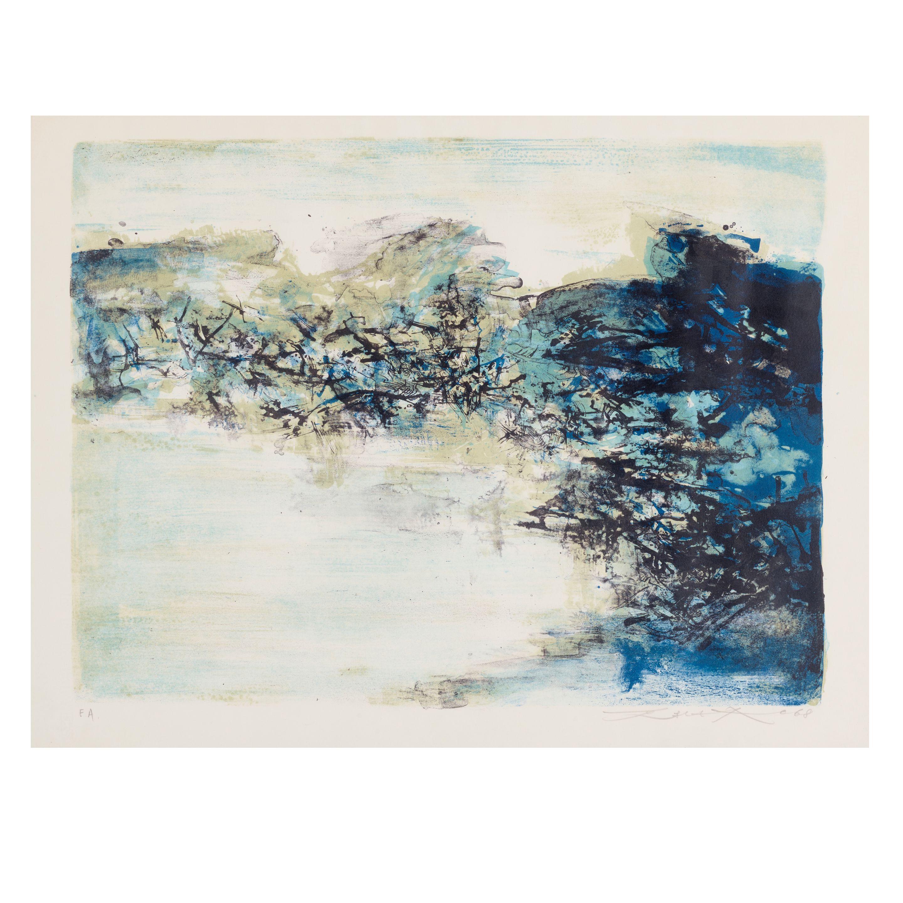 Zao Wou-Ki - Untitled