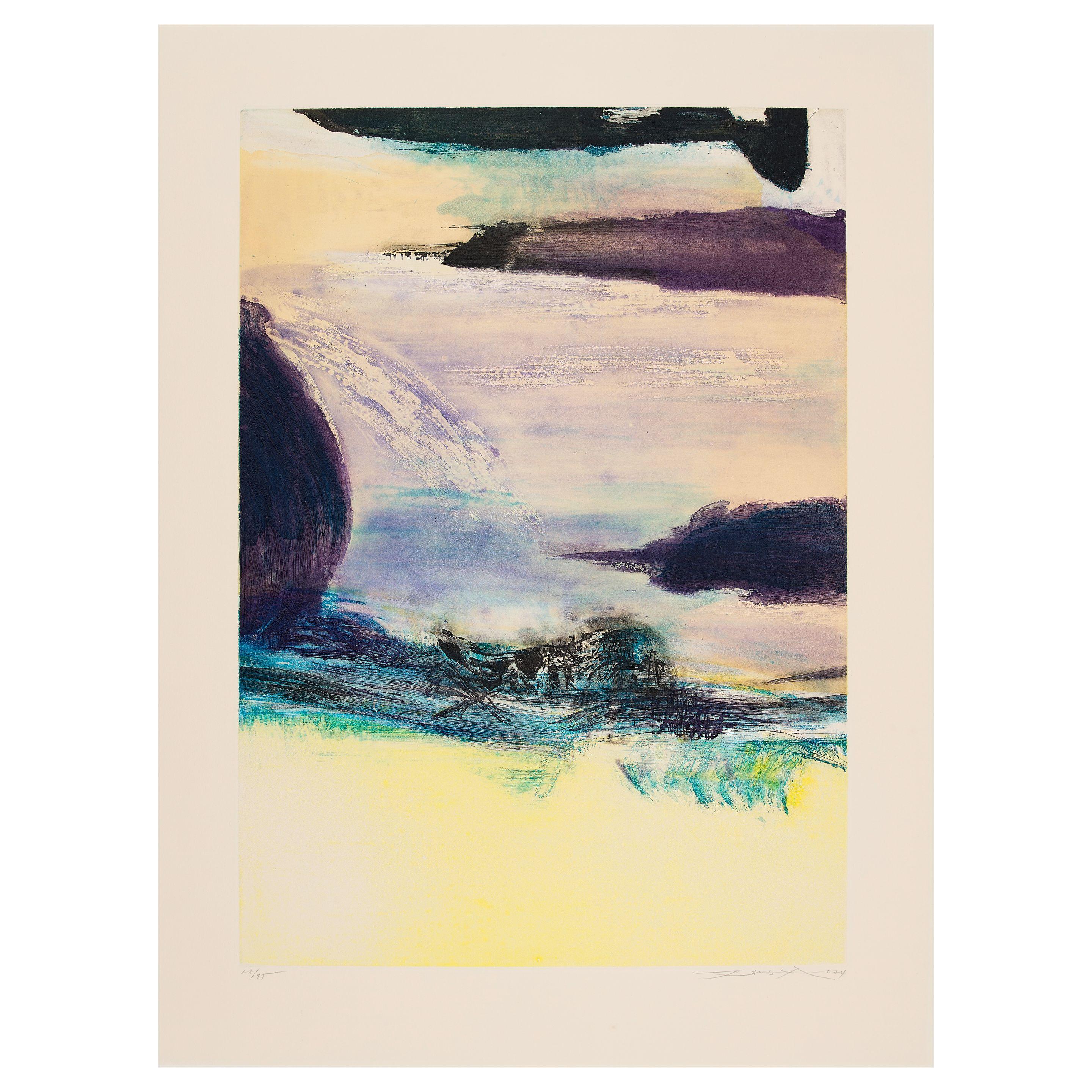 Zao Wou-Ki - Untitled