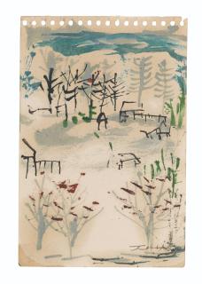 Zao Wou-Ki - Untitled