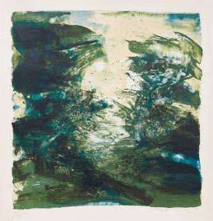 Zao Wou-Ki - Untitled