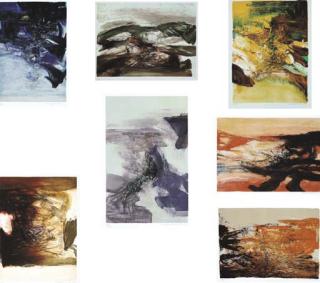Zao Wou-Ki - Untitled