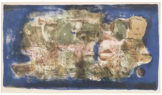 Zao Wou-Ki - Ville engloutie (Engulfed Town)