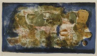 Zao Wou-Ki - Ville Engloutie (Sunken City)