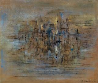 Zao Wou-Ki - Ville Flottante (Floating City)