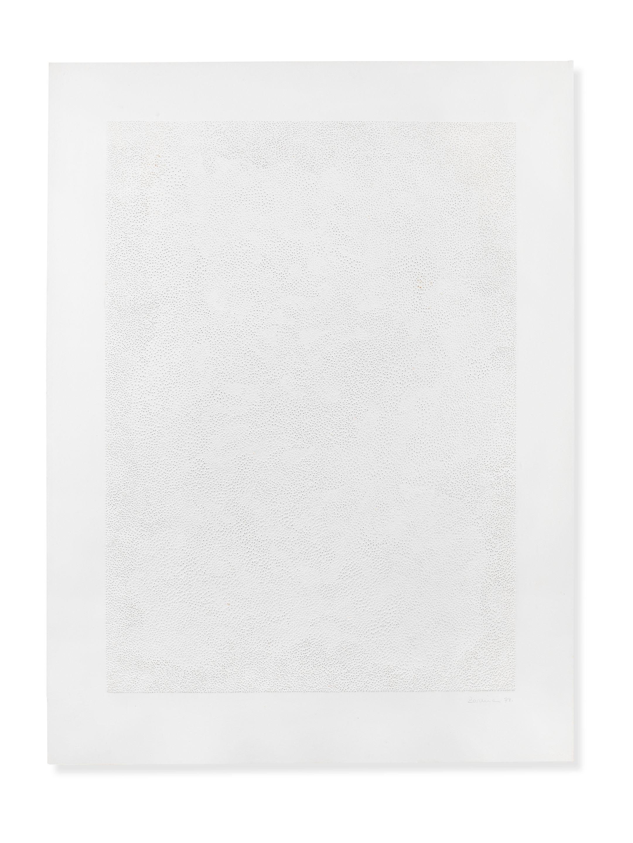 Zarina Hashmi - Untitled (Pin Drawing)