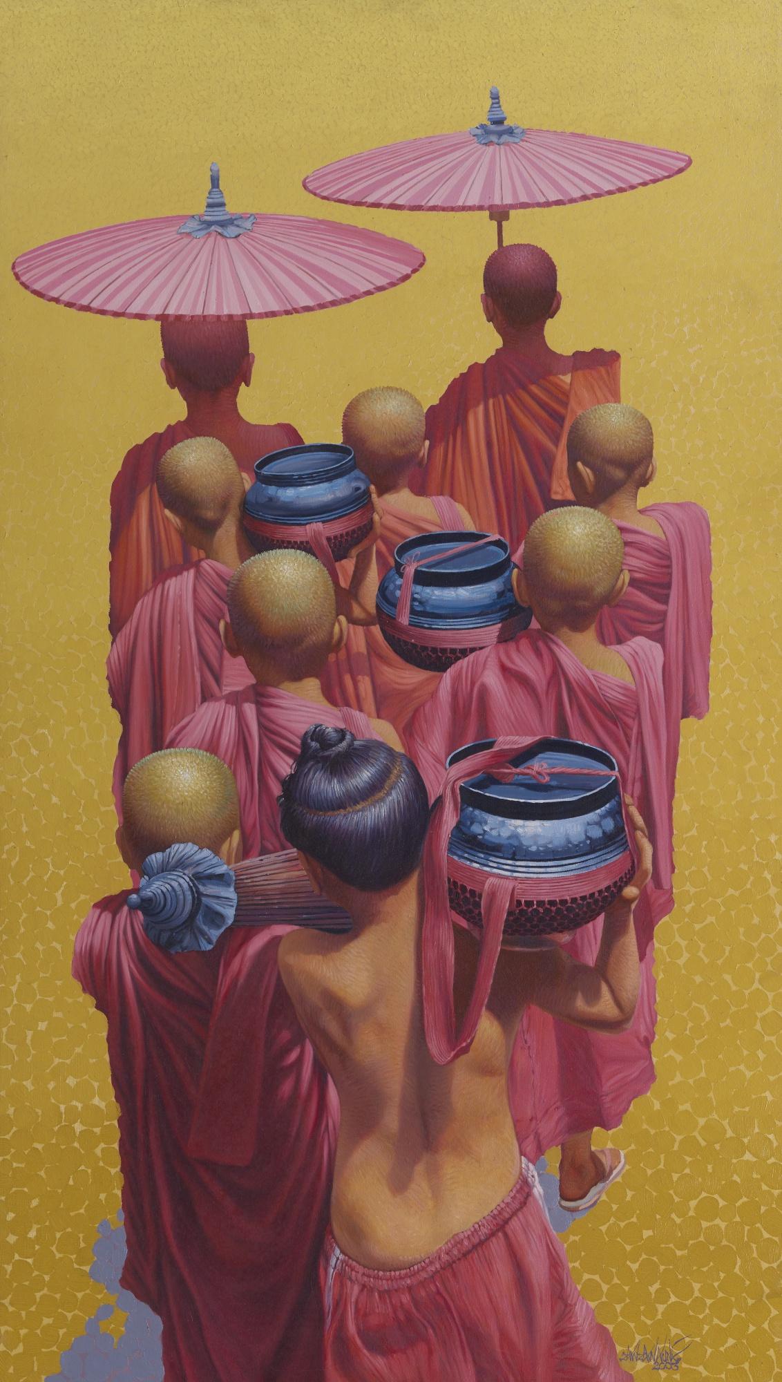 Zaw Zaw Aung - Monk And Helper