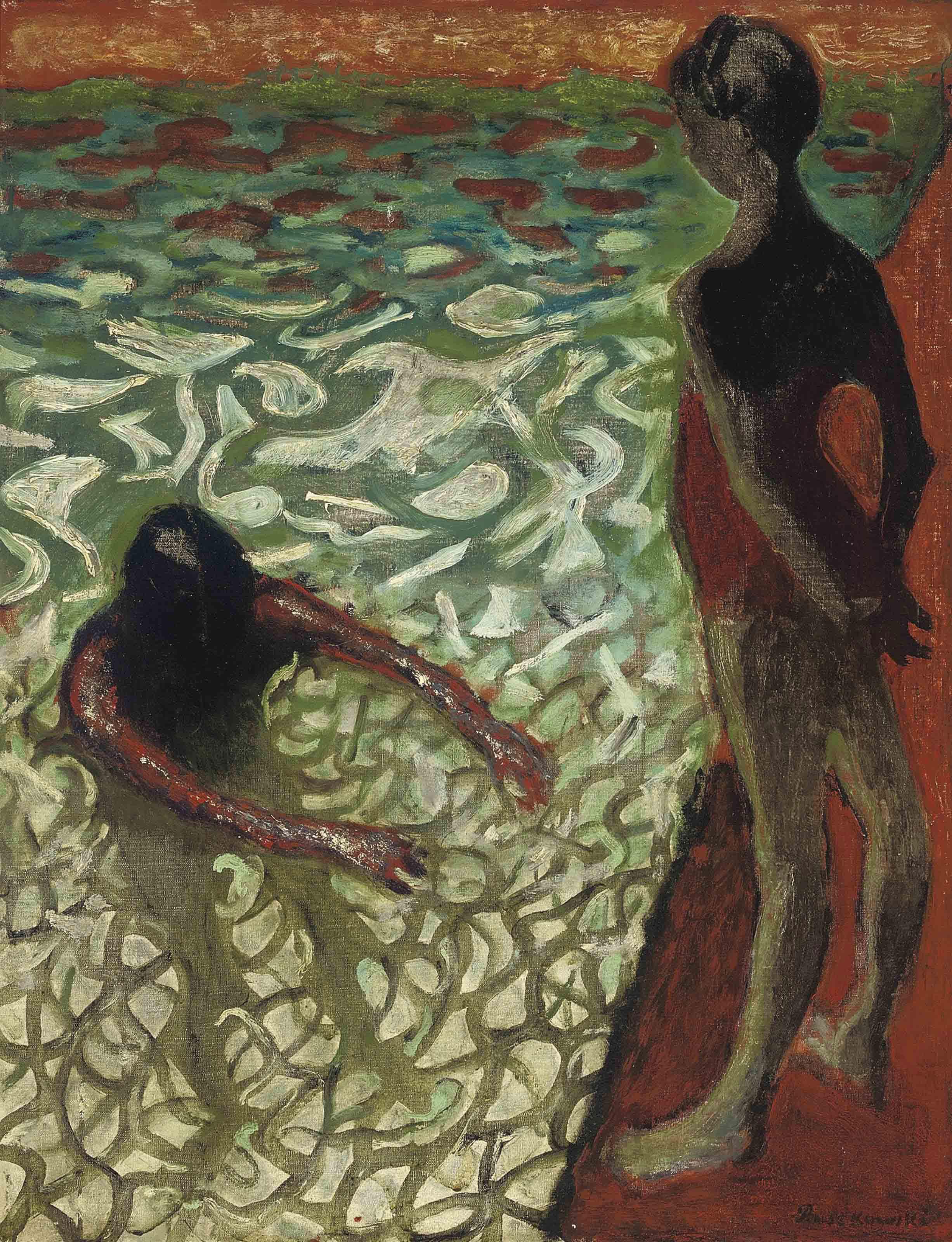 Zdzislaw Ruszkowski - Anna in the Swimming Pool