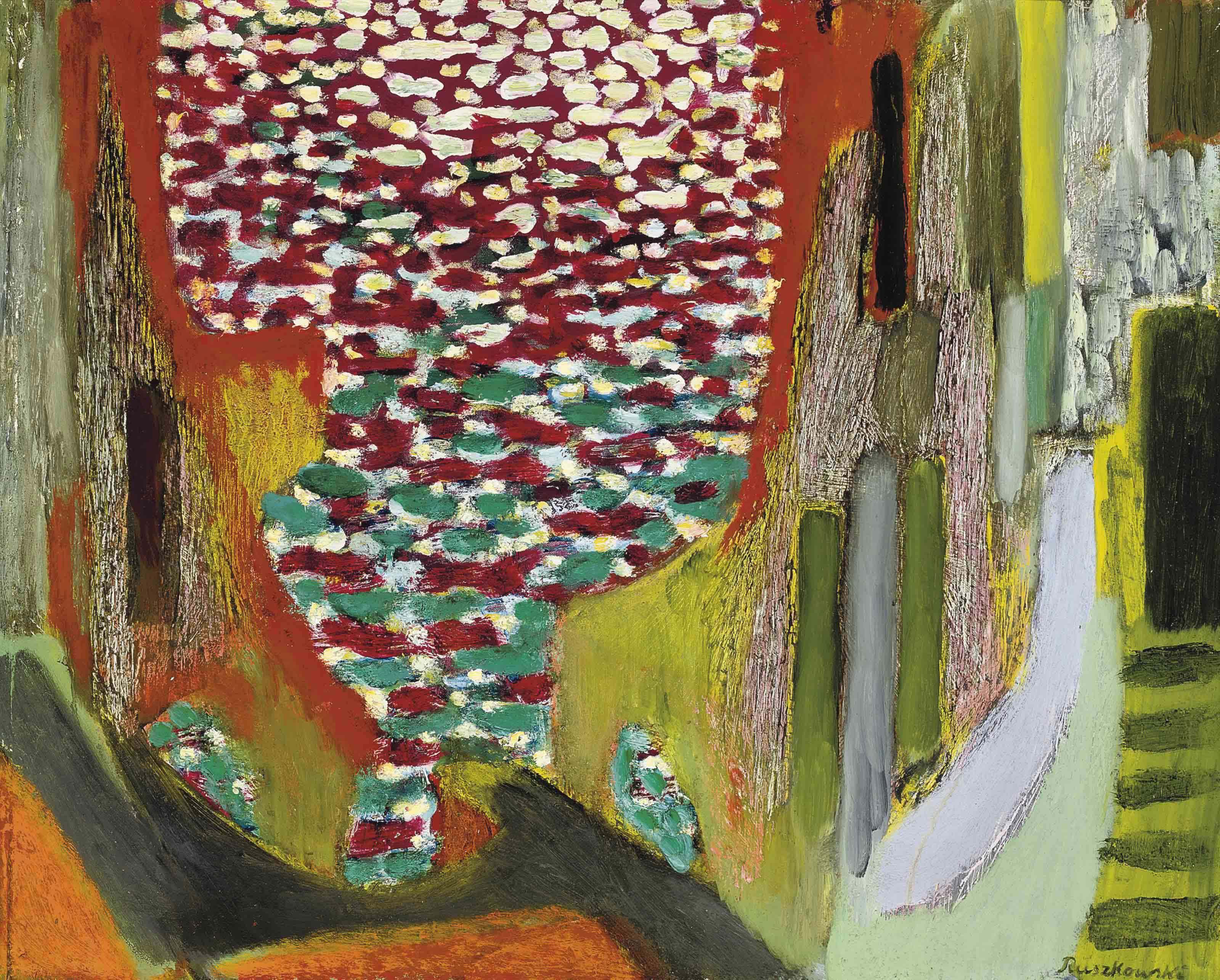 Zdzislaw Ruszkowski - Old Houses by the Sea (Sperlonga, Italy)